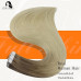 Extensii Tape In Diamond Balayage #7 Light Grey